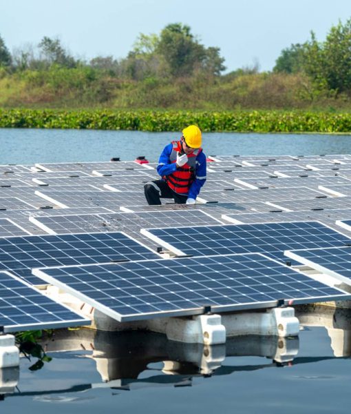 choisir une installation solaire flottante