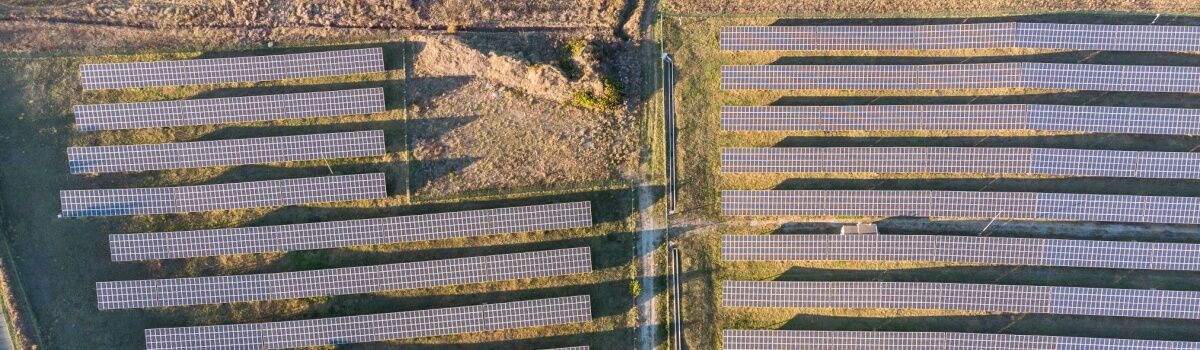 friche industrielle en ferme solaire