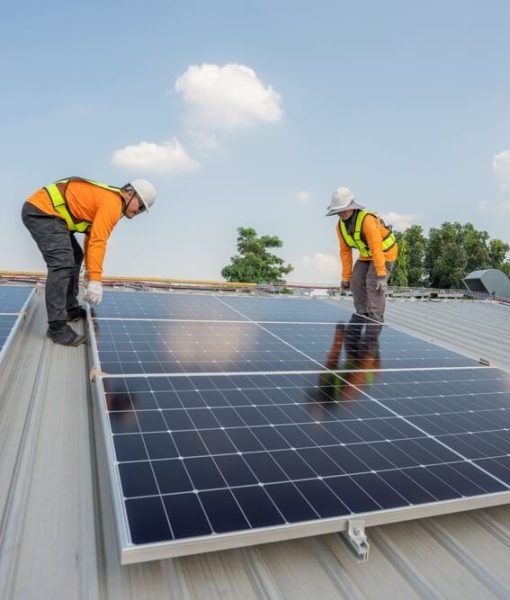 installation solaire sur toiture
