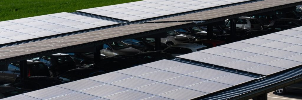 projet d’ombrières solaires